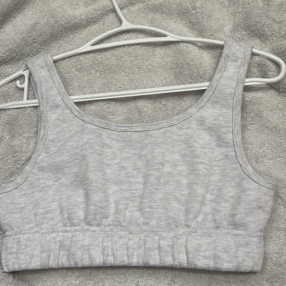 NWOT sweat crop top - Picture 3 of 3